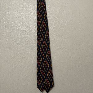 Christian Dior navy blue tie